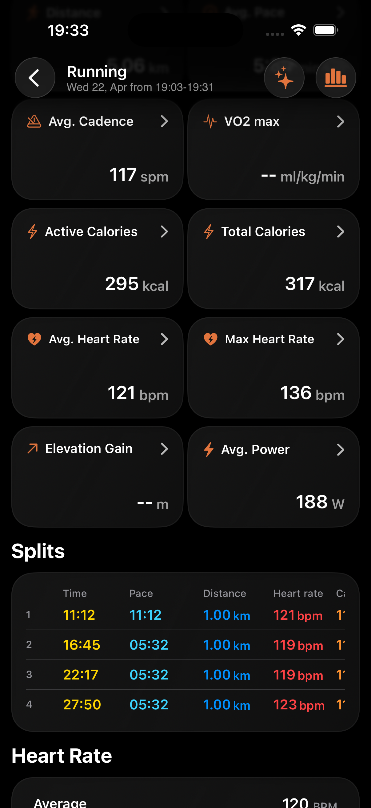 Workout Detail 2