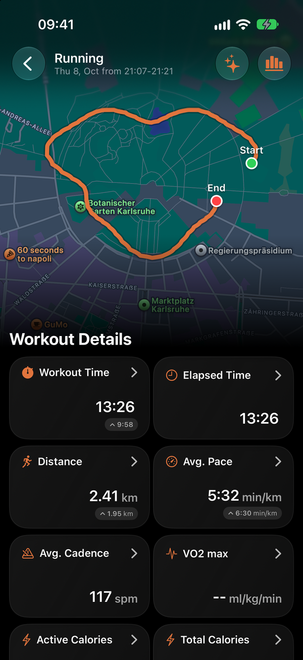 Workout Detail